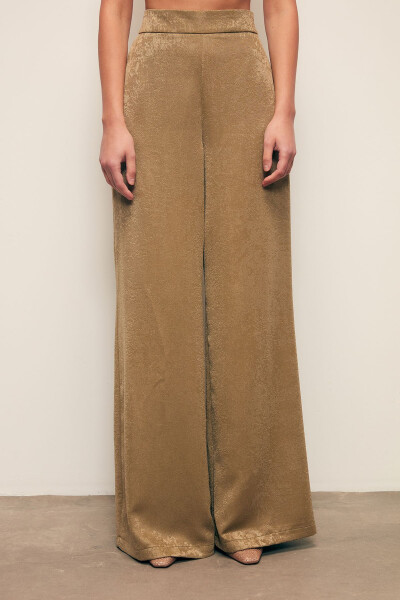 Wide Leg Pants - KHAKI - 5