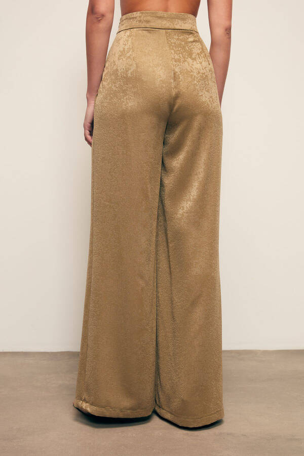 Wide Leg Pants - KHAKI - 6