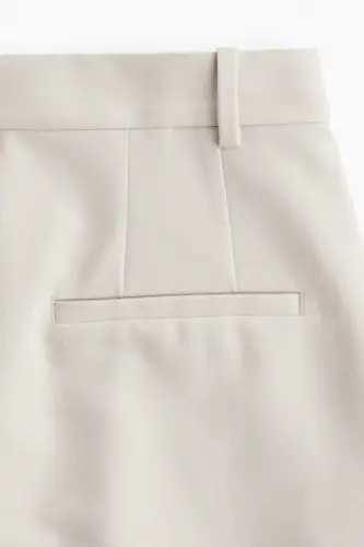 Wide Leg Pants-Light earth tone - H&M (1)