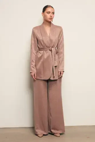 Wide Leg Pants - MINK-MINK - 1