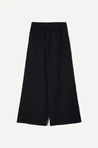 Wide leg rustic pants - 5