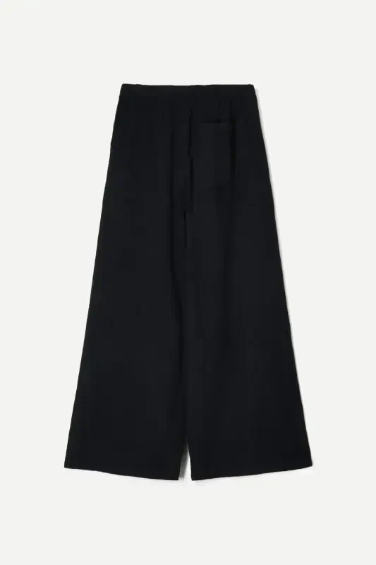 Wide leg rustic pants - 5