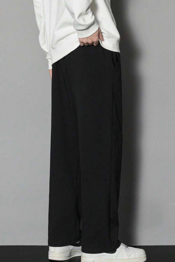 Wide Leg Three Thread Sweatpants - 2