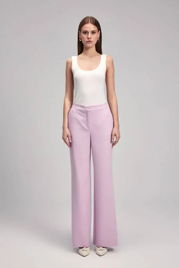 Wide-leg trousers - 1