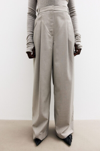 Wide pants. - 2