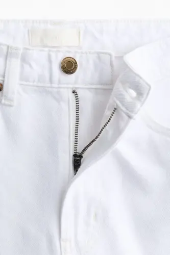 Wide Ultra High Jeans - Beyaz - 6
