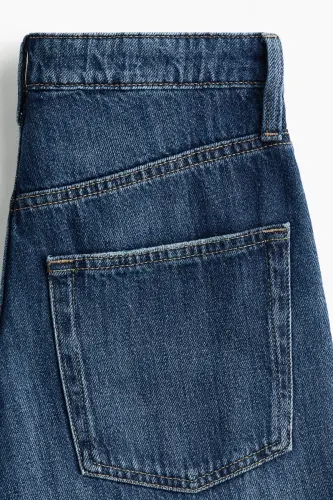 Wide Ultra High Jeans - Koyu kot mavisi - 3