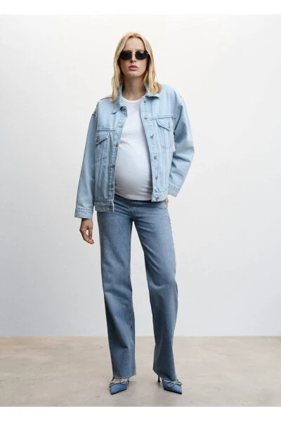 Wideleg Maternity Jean - 2