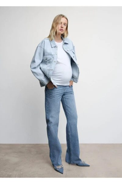 Wideleg Maternity Jean - 6