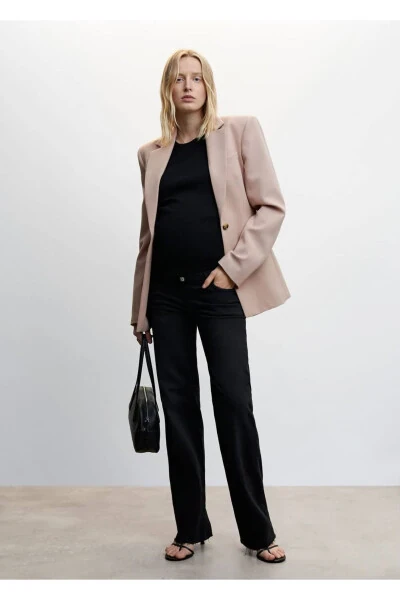 Wideleg Maternity Jeans - 2