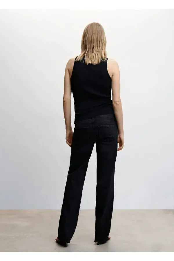 Wideleg Maternity Jeans - 4