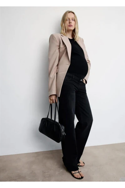 Wideleg Maternity Jeans - 6