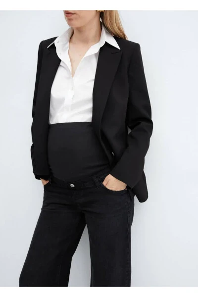 Wideleg Maternity Jeans - 8