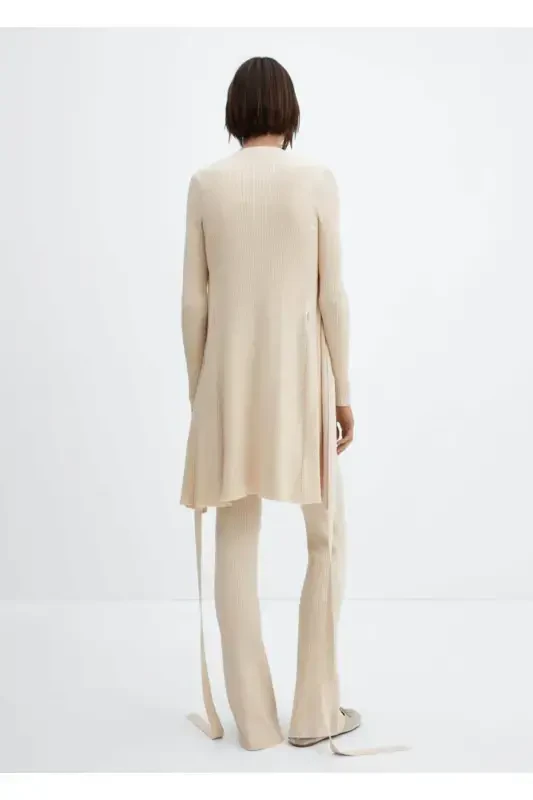 Wideleg ribana pants - 4