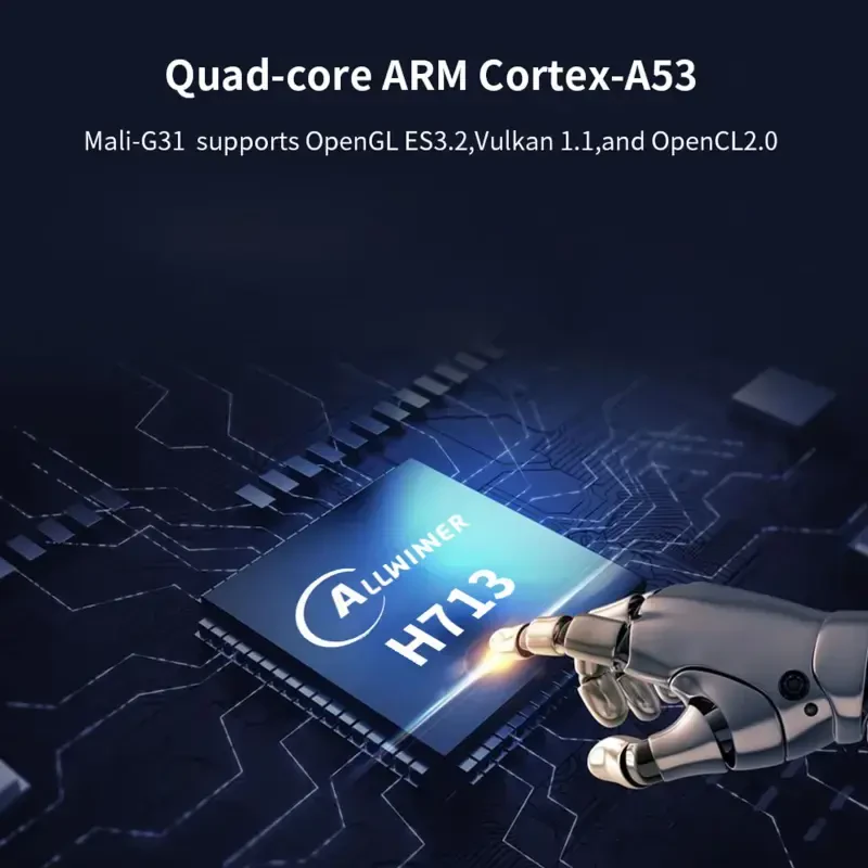 WiFi va Bluetooth xususiyatlariga ega Wallfire Mini Projectori, 180° Aylanish va Avtomatik Keystone, Full HD 1080P qo‘llab-quvvatlanadi, Ko‘chma Tashqi Projektor, Uy Video Projektori - 3