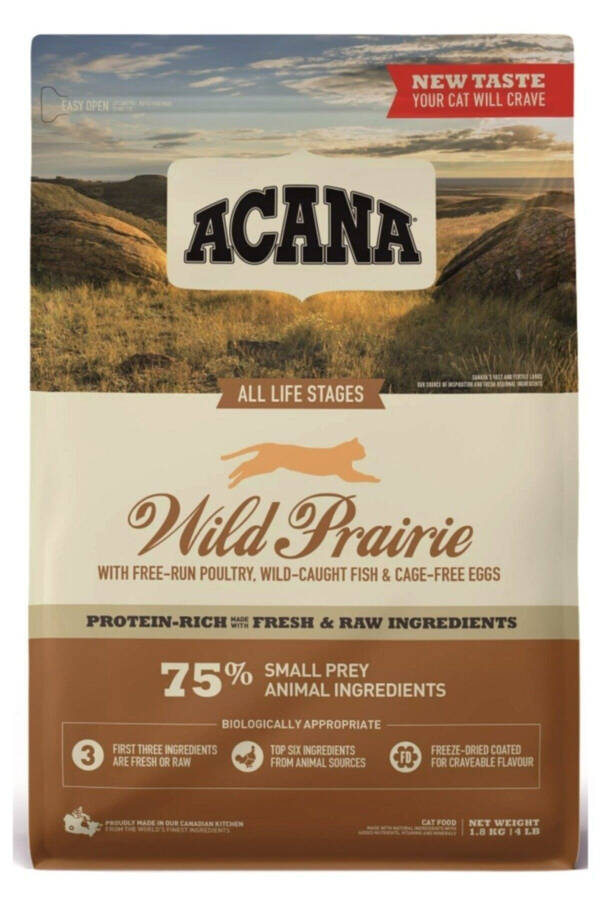 Wild Prairie Cat Food 1.8kg - For All Breeds And Life Stages - 3