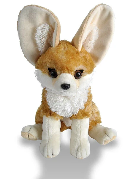 Wild Republic Fennec Fox Plush, Stuffed Animal, Plush Toy, Gifts for Kids, Cuddlekins, 12 Inches - 12