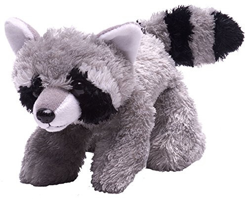 Wild Republic Racoon Plyush, To'ldirilgan Hayvon, Plyush O'yinchoq, Bolalar Uchun Sovg'alar, Hug’EMS 7 - Wild