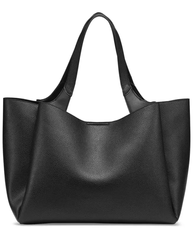 Willa Top Handle Tote-Black/silv - 4