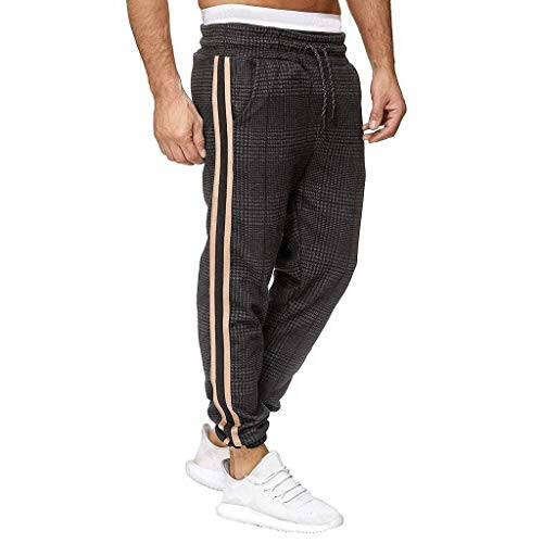 Willisos Sweatpants for Men, Men's Athletic Workout Joggers with Pockets Loose Fit Lightweight Sport Pants Running Sweatpants - 1