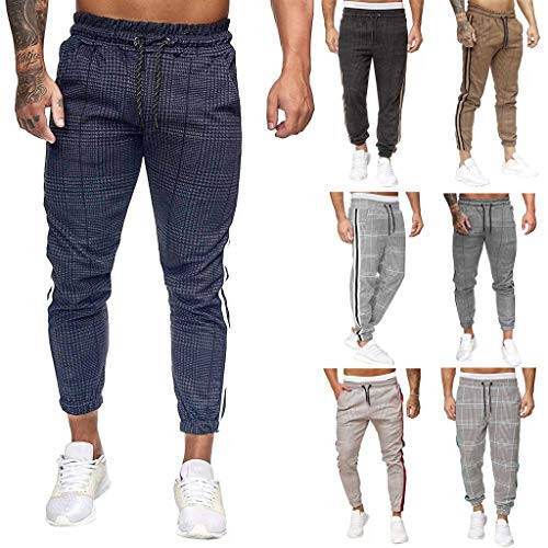 Willisos Sweatpants for Men, Men's Athletic Workout Joggers with Pockets Loose Fit Lightweight Sport Pants Running Sweatpants - 6