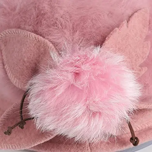 Wimdream Женщины Ангола Шерсть Зимние Шапки - Фетр Шерстяная Шапка Берет Ведро Шляпы с Козырьком - Cabbie Newsboy Cap- Ручной работы - 7