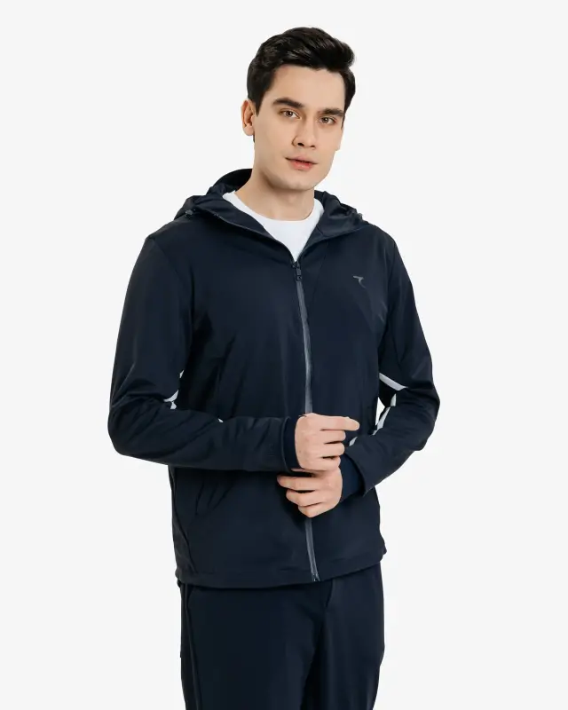 Windbreaker / 3XL / DARK-BLUE - DARK-BLUE - 2