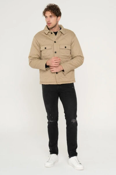 Windproof button-up jacket - Baxter - 1