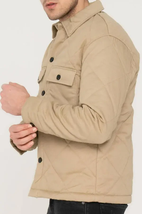 Windproof button-up jacket - Baxter - 3