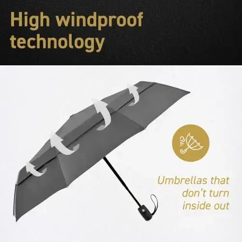 EEZ-Y Folding Golf Umbrella - 3