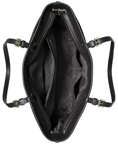 Winston Large Top Zip Multifunction Nylon Pocket Tote - Black - 3