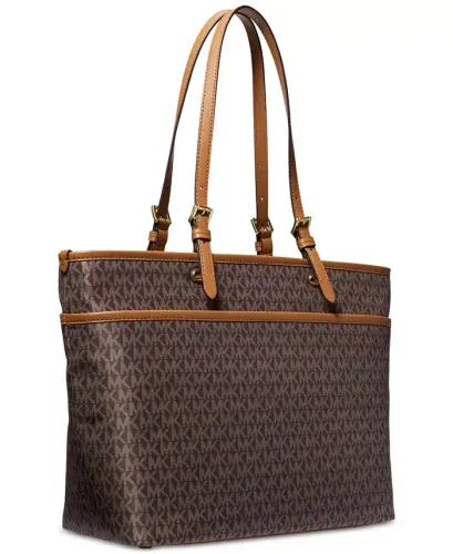 Winston Large Top Zip Tote -Brn/acorn - MICHAEL KORS (1)