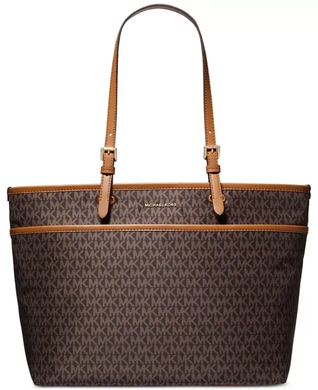 Winston Large Top Zip Tote -Brn/acorn - 1