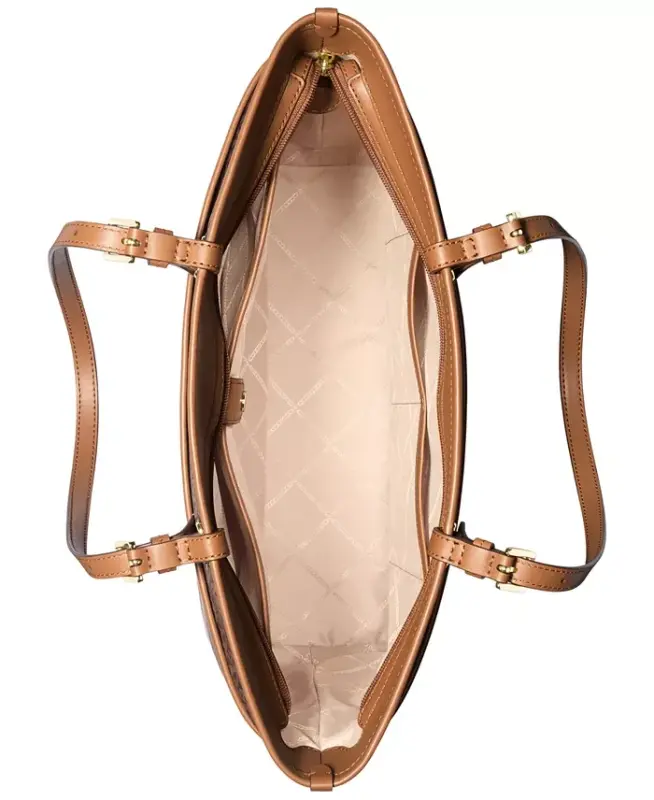 Winston Large Top Zip Tote -Brn/acorn - 3