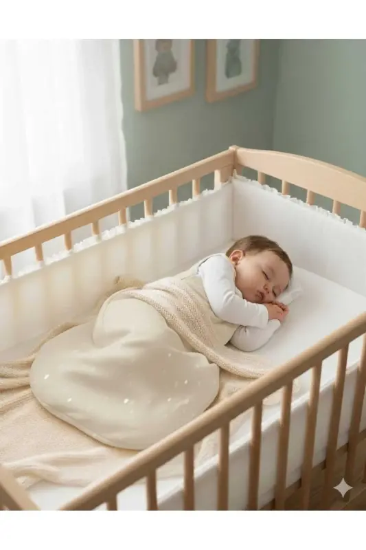Winter 2.5 Tog Bag Girl-Boy Baby-Child Sleeveless Zipped Sleeping Bag/DROP CREAM - CREAM - 1