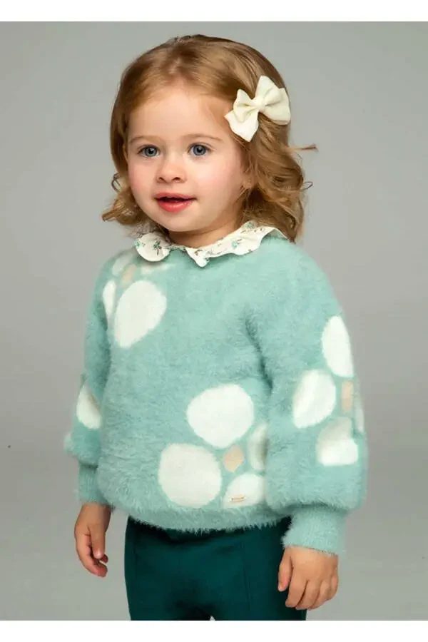 Winter Baby Girl Sweater - 6