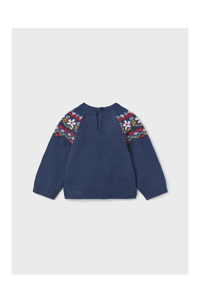 Winter Baby Girl Sweater Dark Blue - MAYORAL (1)