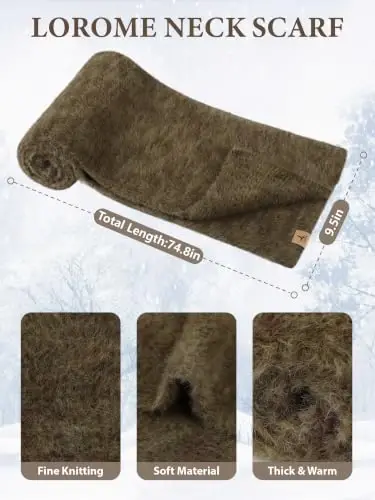 Winter Beanie Hat Gloves Scarf, CasModazoneere Hat Gloves Scarf Set Women Girls | Multiple Colors Winter Hats and Gloves for Women, Touchscreen Warm Gloves Set Gifts for Women Accessories - 3