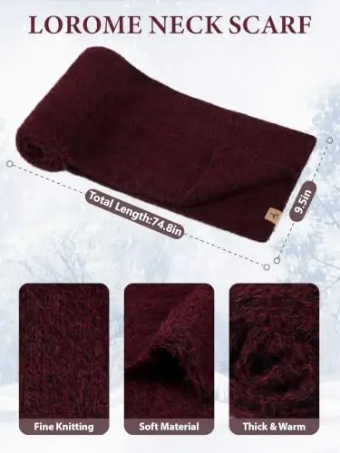 Winter Beanie Hat Gloves Scarf, CasModazoneere Hat Gloves Scarf Set Women Girls | Multiple Colors Winter Hats and Gloves for Women, Touchscreen Warm Gloves Set Gifts for Women Accessories - 3