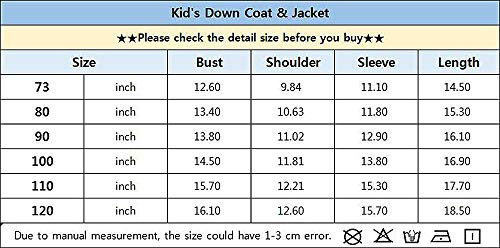 Winter Down Coats for Kids Baby Boys Girls Light Puffer Padded Jacket Bear Hoods Infant Outerwear - 3