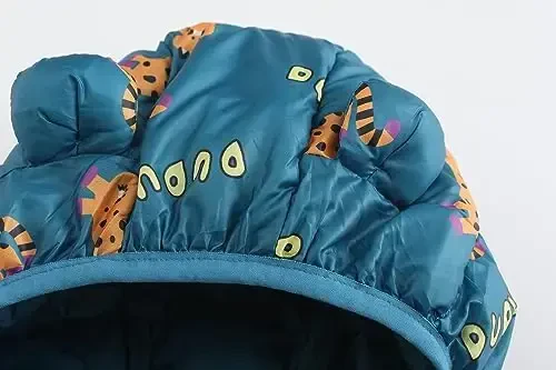 Winter Down Coats for Kids Baby Boys Girls Light Puffer Padded Jacket Bear Hoods Infant Outerwear - 3