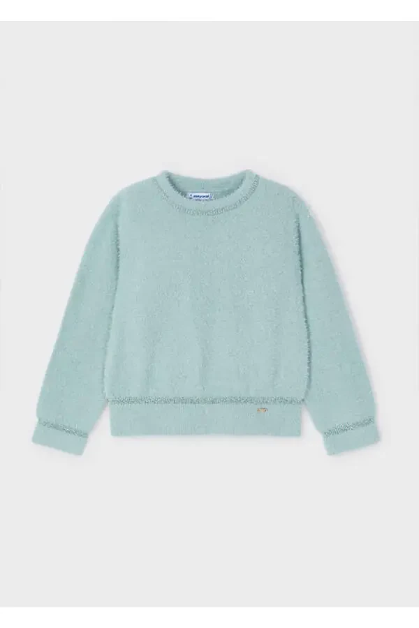 Winter Girl's Sweater - Green - 4