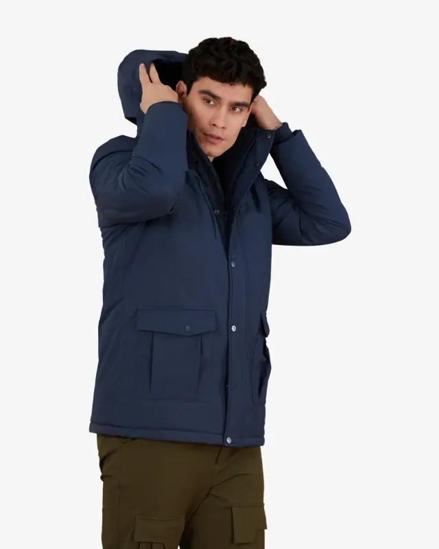 Winter Jacket - DARK BLUE - 2
