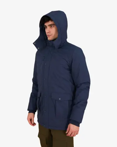 Winter Jacket - DARK BLUE - 4