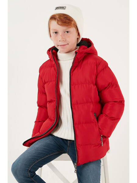 Winter Jacket with Hood, Pockets and Fleece Lining 5761911 