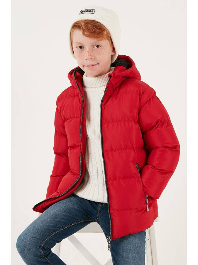 Winter Jacket with Hood, Pockets and Fleece Lining 5761911 - 6