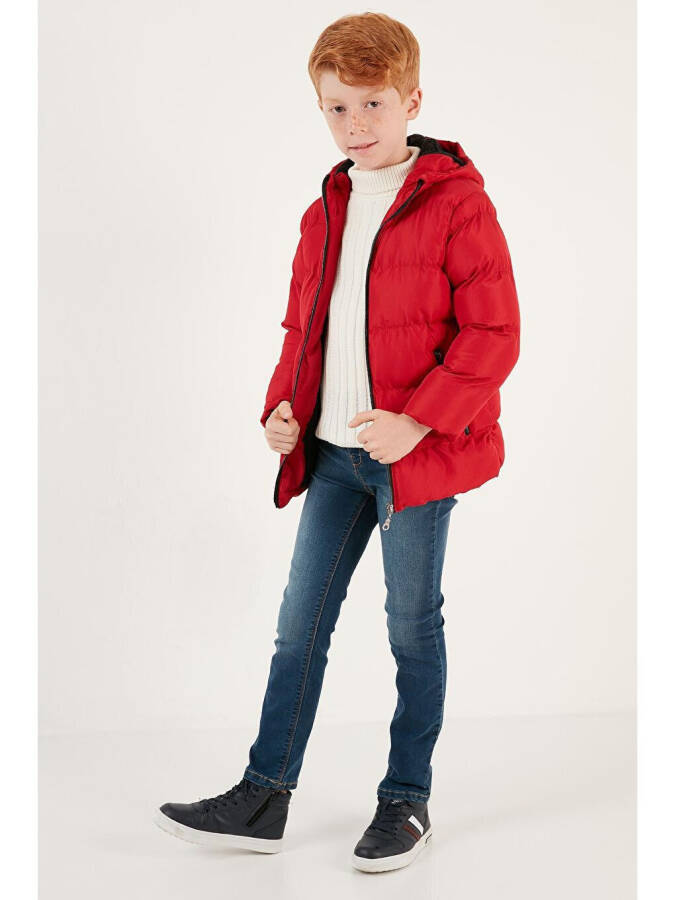 Winter Jacket with Hood, Pockets and Fleece Lining 5761911 - 7