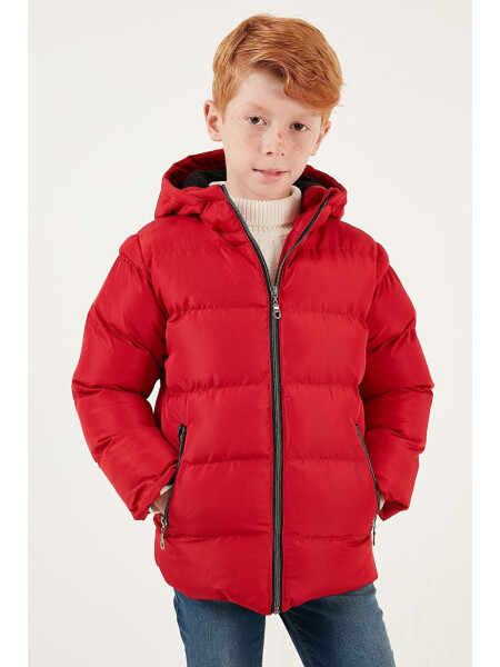 Winter Jacket with Hood, Pockets and Fleece Lining 5761911 - 8