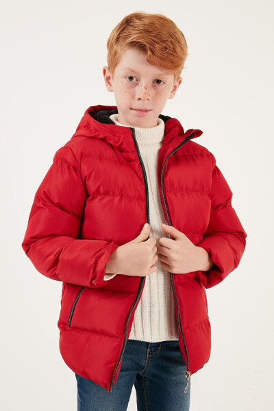 Winter Jacket with Hood, Pockets and Fleece Lining 5761911 - 14