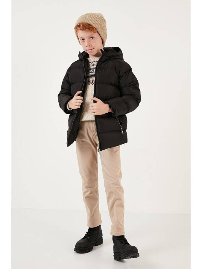 Winter Jacket with Hood, Pockets and Plush Lining 5761911 - 8